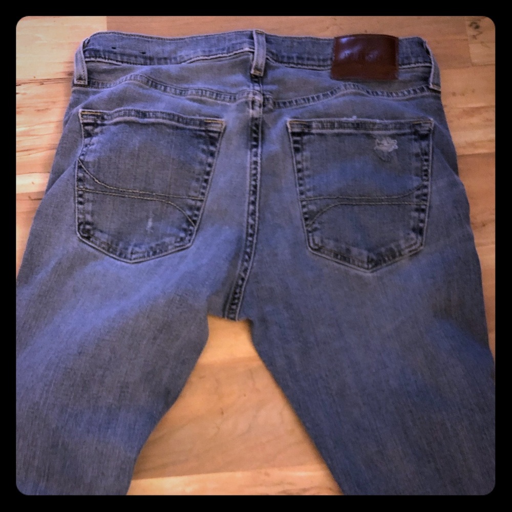 Distressed Hollister Jeans!!!
